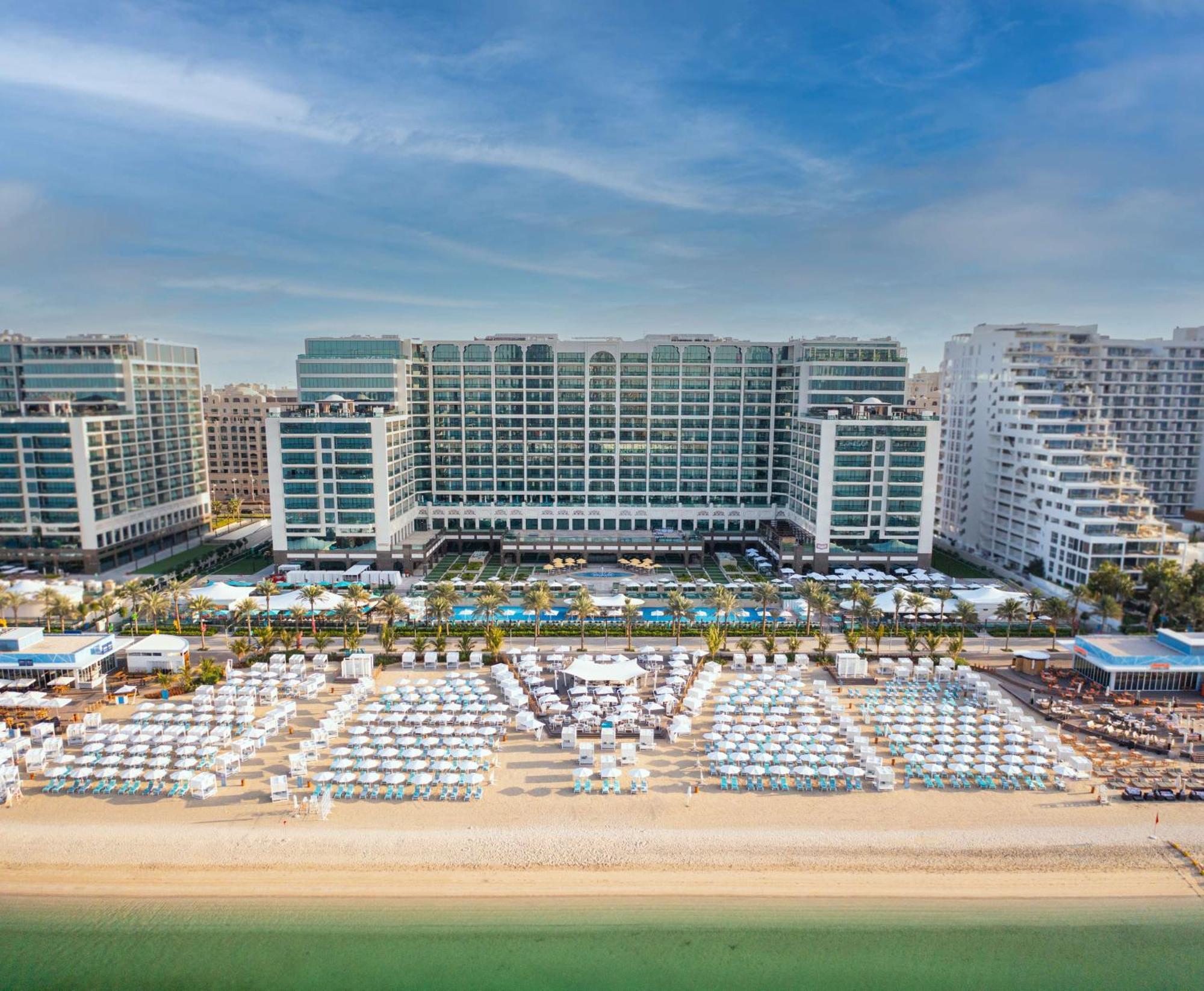 Hilton Dubai Palm Jumeirah Exterior foto The Atlantis Hotel