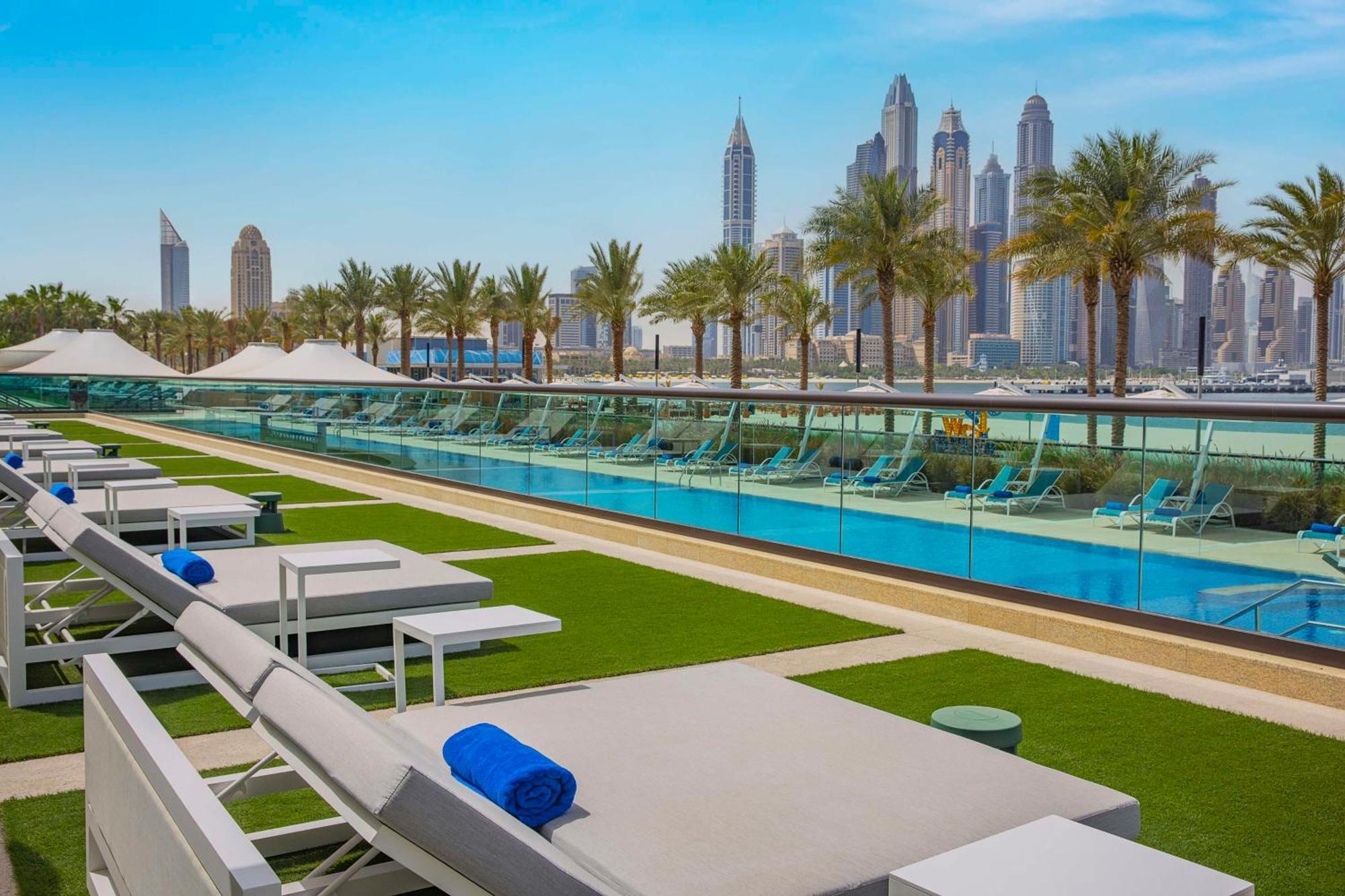 Hilton Dubai Palm Jumeirah Exterior foto